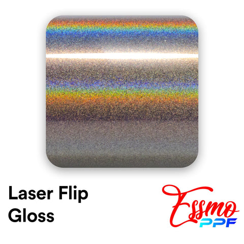 ESSMO™ PPF Paint Protection Film TPU Laser Flip Gloss Rainbow Gray Full Roll Special Order
