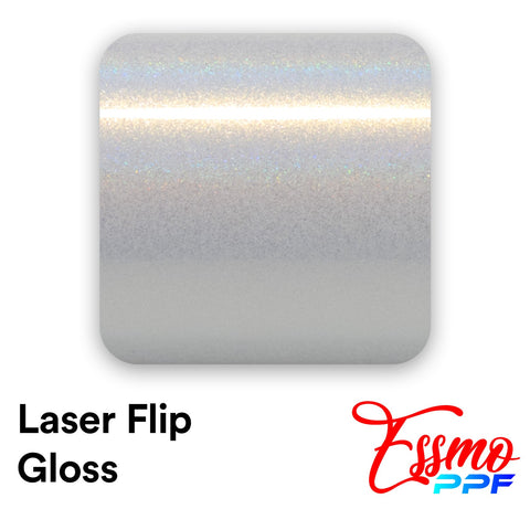 ESSMO™ PPF Paint Protection Film TPU Laser Flip Gloss White Full Roll Special Order