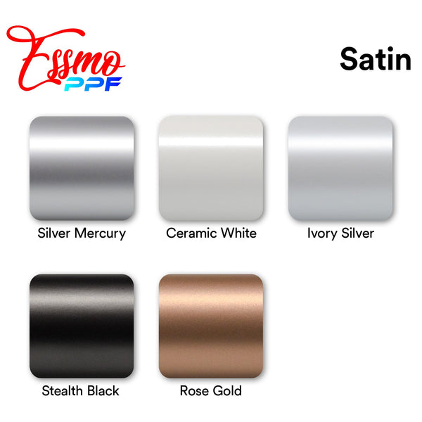 ESSMO™ PPF Paint Protection Film TPU Satin Black Full Roll Special Order