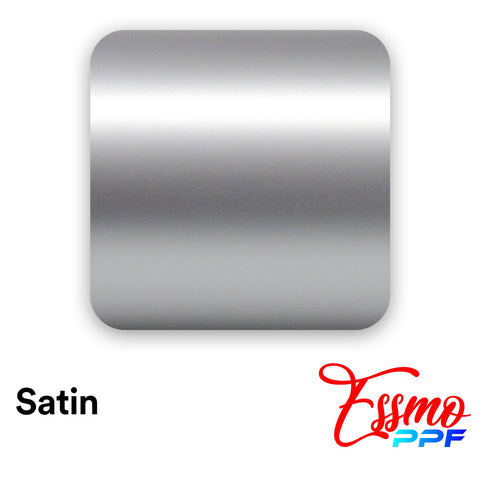 ESSMO™ PPF Paint Protection Film TPU Satin Silver Mercury Full Roll Special Order