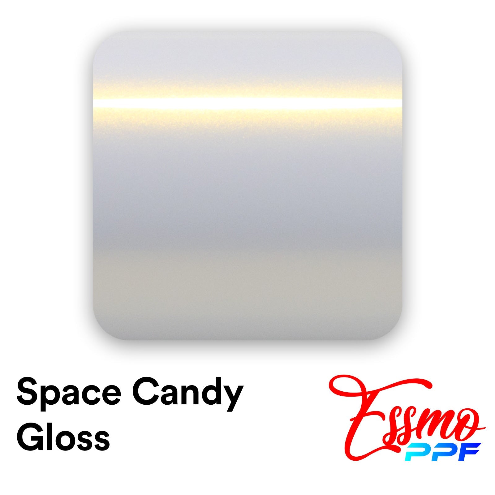ESSMO™ PPF Paint Protection Film TPU Space Candy Gloss White Gold Full Roll Special Order