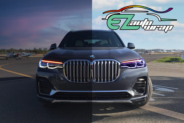 PPF Paint Protection Photochromic Film UV Color Change to Purple 60"(Inches) Wide