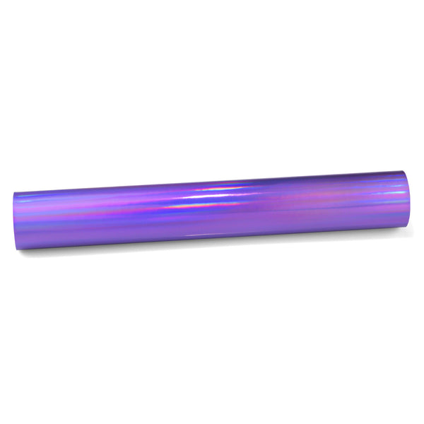 Fabric Holographic Purple Cloth Marine Vinyl 54" Wide Plain Weave PU Leather Upholstery