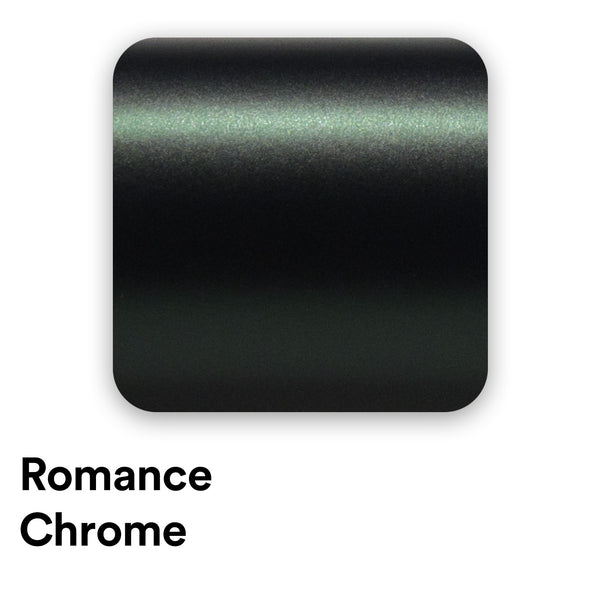 Romance Chrome Venom Green Vinyl Wrap