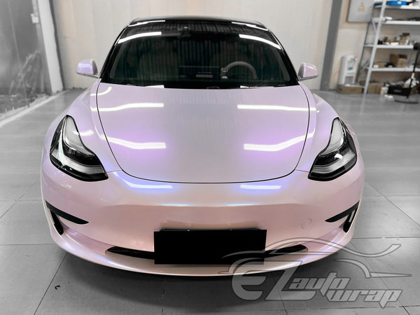 Space Candy Gloss Silver Lavender Vinyl Wrap