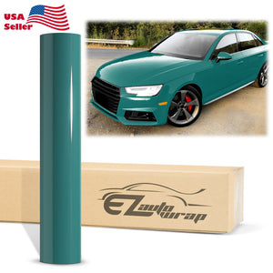 High Gloss Storm Green Vinyl Wrap