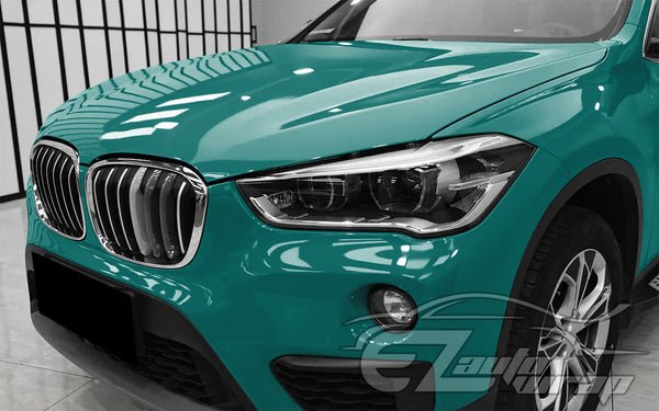 High Gloss Storm Green Vinyl Wrap