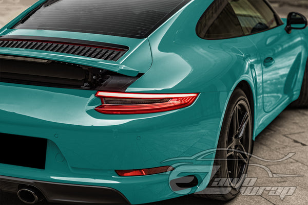 High Gloss Storm Green Vinyl Wrap