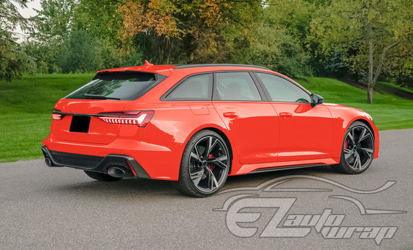 High Gloss Racing Red Vinyl Wrap