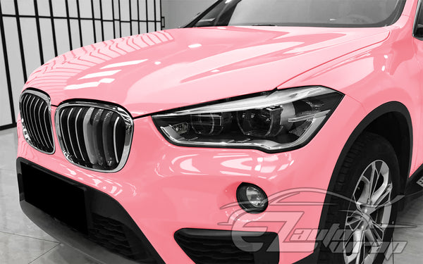 High Gloss Light Pink Vinyl Wrap