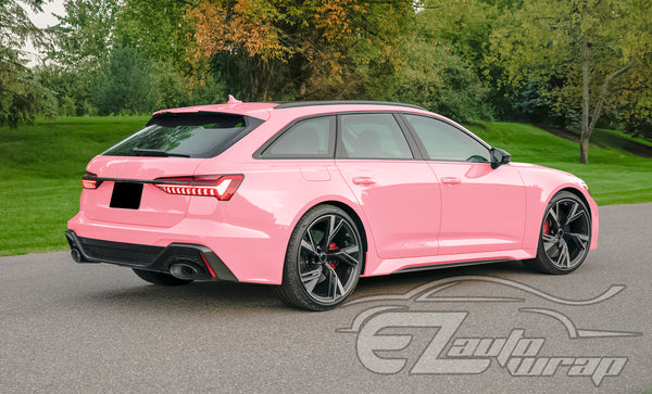 High Gloss Light Pink Vinyl Wrap