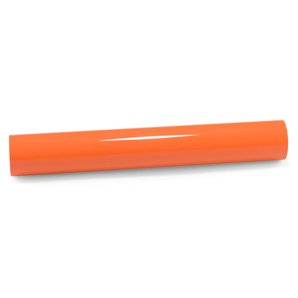 High Gloss Flame Orange Vinyl Wrap
