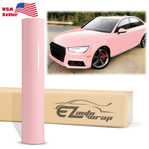 High Gloss Rouge Pink Vinyl Wrap