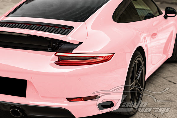 High Gloss Rouge Pink Vinyl Wrap