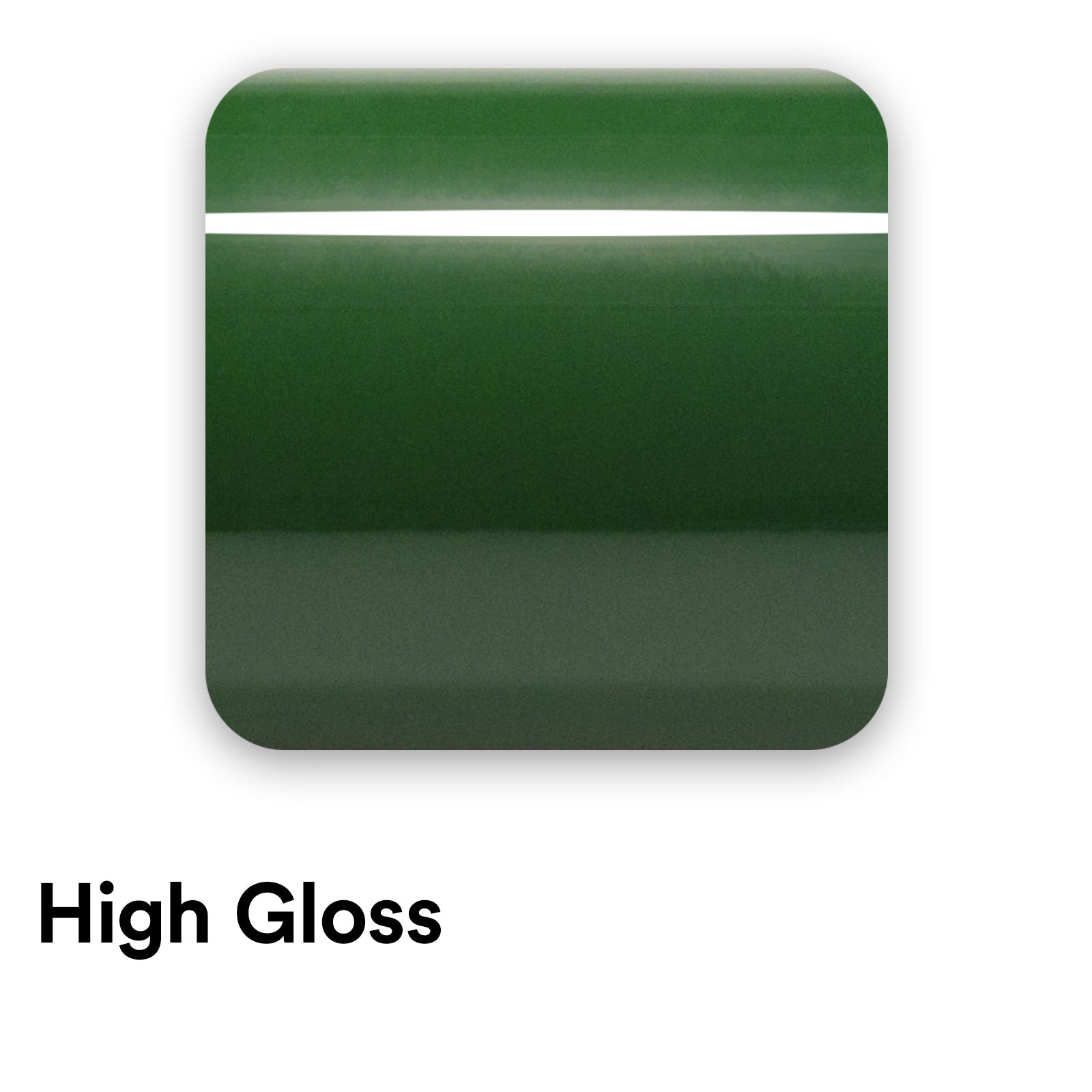 High Gloss Jungle Green Vinyl Wrap