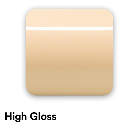 High Gloss Dune Yellow Vinyl Wrap