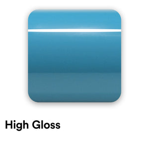 High Gloss Miami Blue Vinyl Wrap