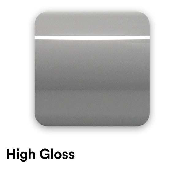 High Gloss Battleship Gray Vinyl Wrap
