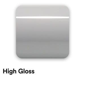 High Gloss Light Nardo Gray Vinyl Wrap