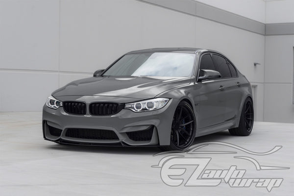 High Gloss Dark Nardo Gray Vinyl Wrap