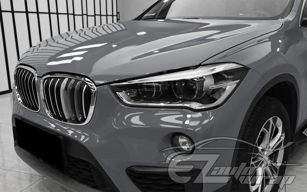 High Gloss Dark Nardo Gray Vinyl Wrap