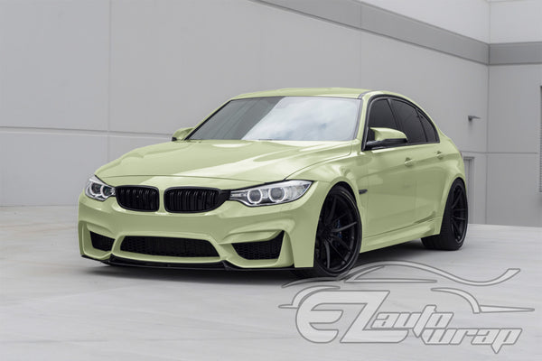 High Gloss Light Khaki Green Vinyl Wrap