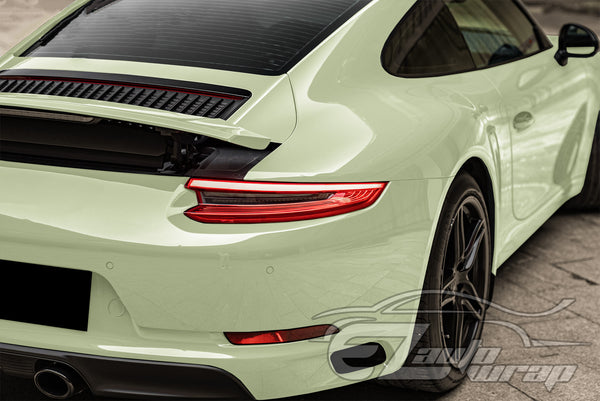 High Gloss Light Khaki Green Vinyl Wrap