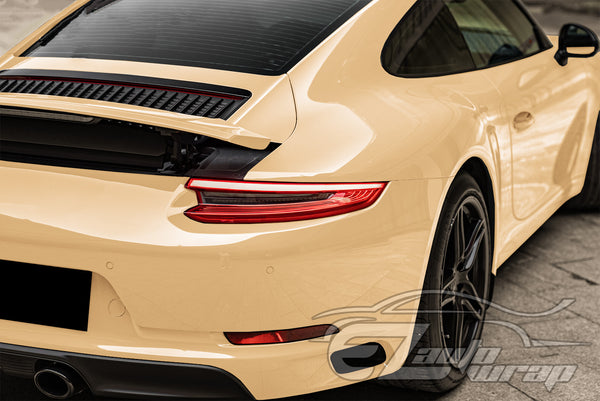 High Gloss Sand Yellow Vinyl Wrap