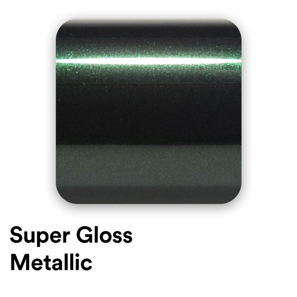 Super Gloss Metallic England Green Vinyl Wrap
