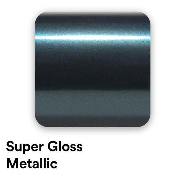Super Gloss Metallic Dark British Green Vinyl Wrap