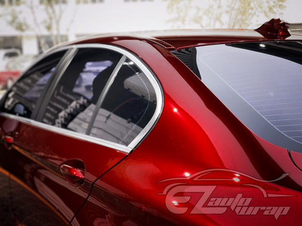 Super Gloss Metallic Cherry Red Vinyl Wrap