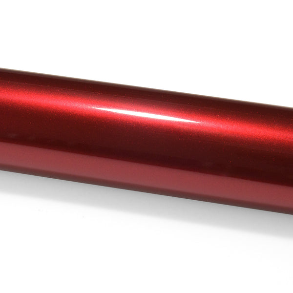 Super Gloss Metallic Cherry Red Vinyl Wrap