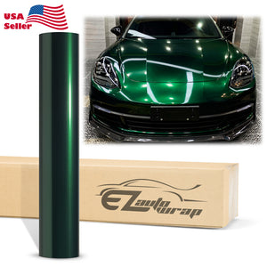 Super Gloss Metallic Agate Green Vinyl Wrap