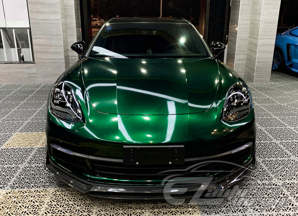 Super Gloss Metallic Agate Green Vinyl Wrap
