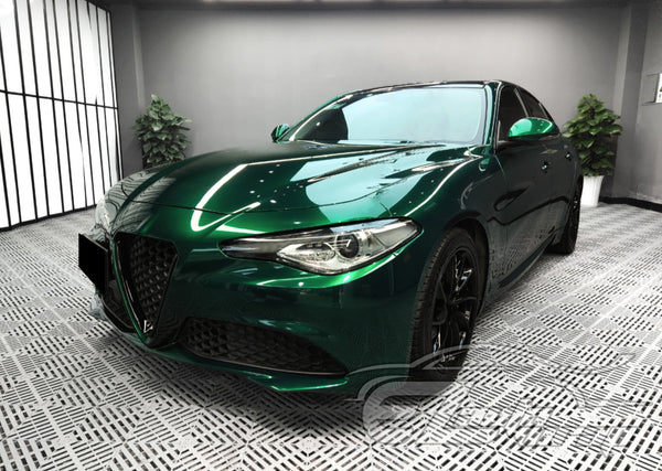 Super Gloss Metallic Agate Green Vinyl Wrap