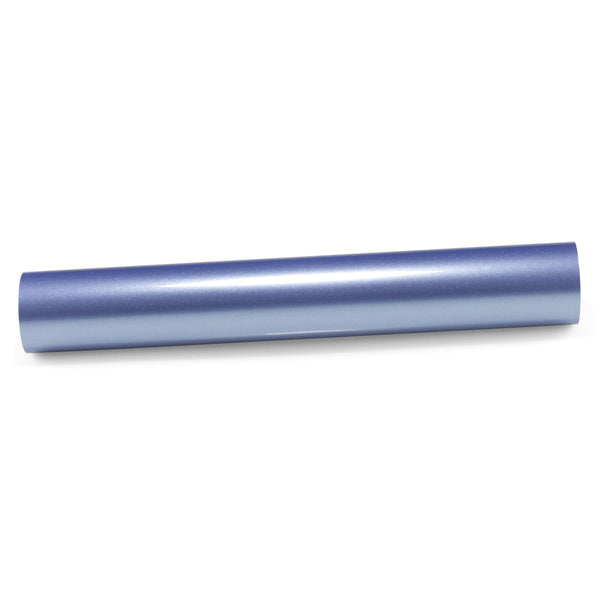 Super Gloss Metallic Frosted Blue Vinyl Wrap