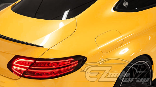 Super Gloss Metallic Cyber Yellow Vinyl Wrap