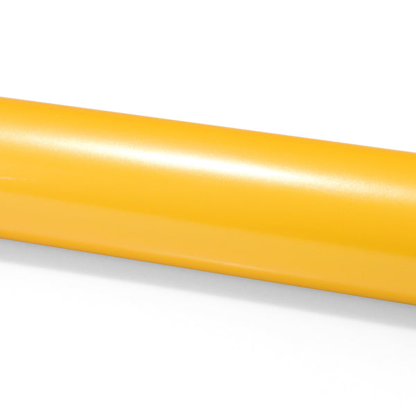 Super Gloss Metallic Cyber Yellow Vinyl Wrap