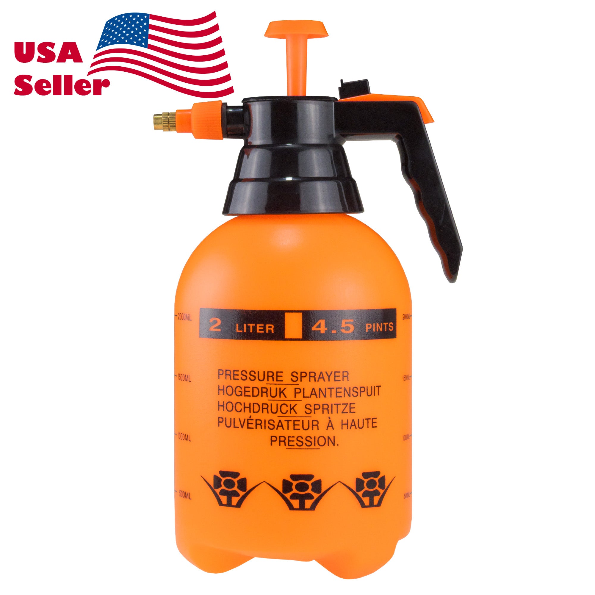 Manual Hand Pump Sprayer for Car Wash – Portable Pressure Spray Bottle for Auto Detailing, Wheels, Tires, and Window Cleaning - Mode A