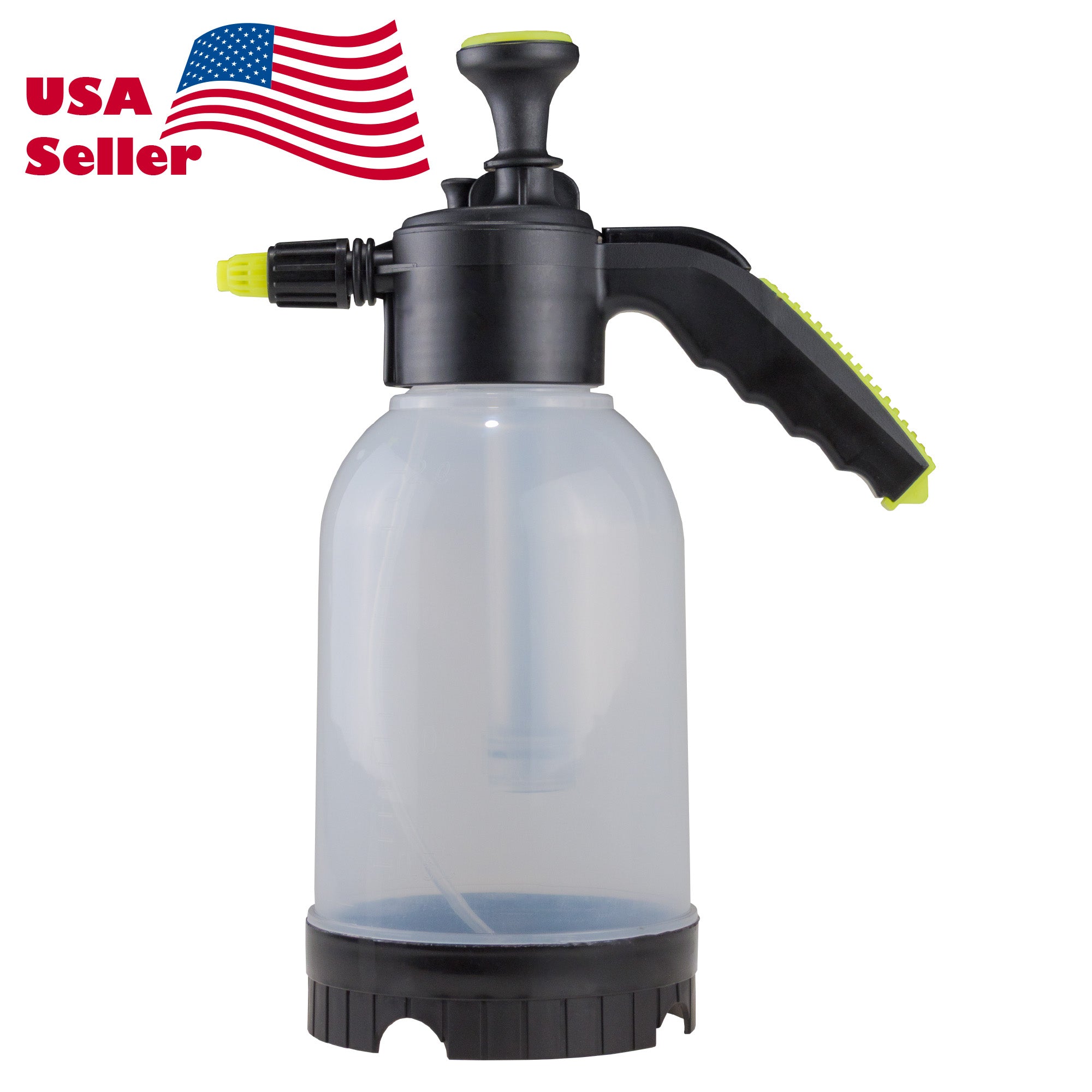 Manual Hand Pump Sprayer 2L for Car Wash – Portable Pressure Spray Bottle for Auto Detailing, Wheels, Tires, and Window Cleaning - Mode C