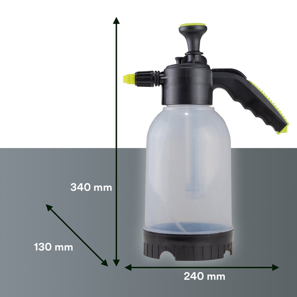 Manual Hand Pump Sprayer 2L for Car Wash – Portable Pressure Spray Bottle for Auto Detailing, Wheels, Tires, and Window Cleaning - Mode C