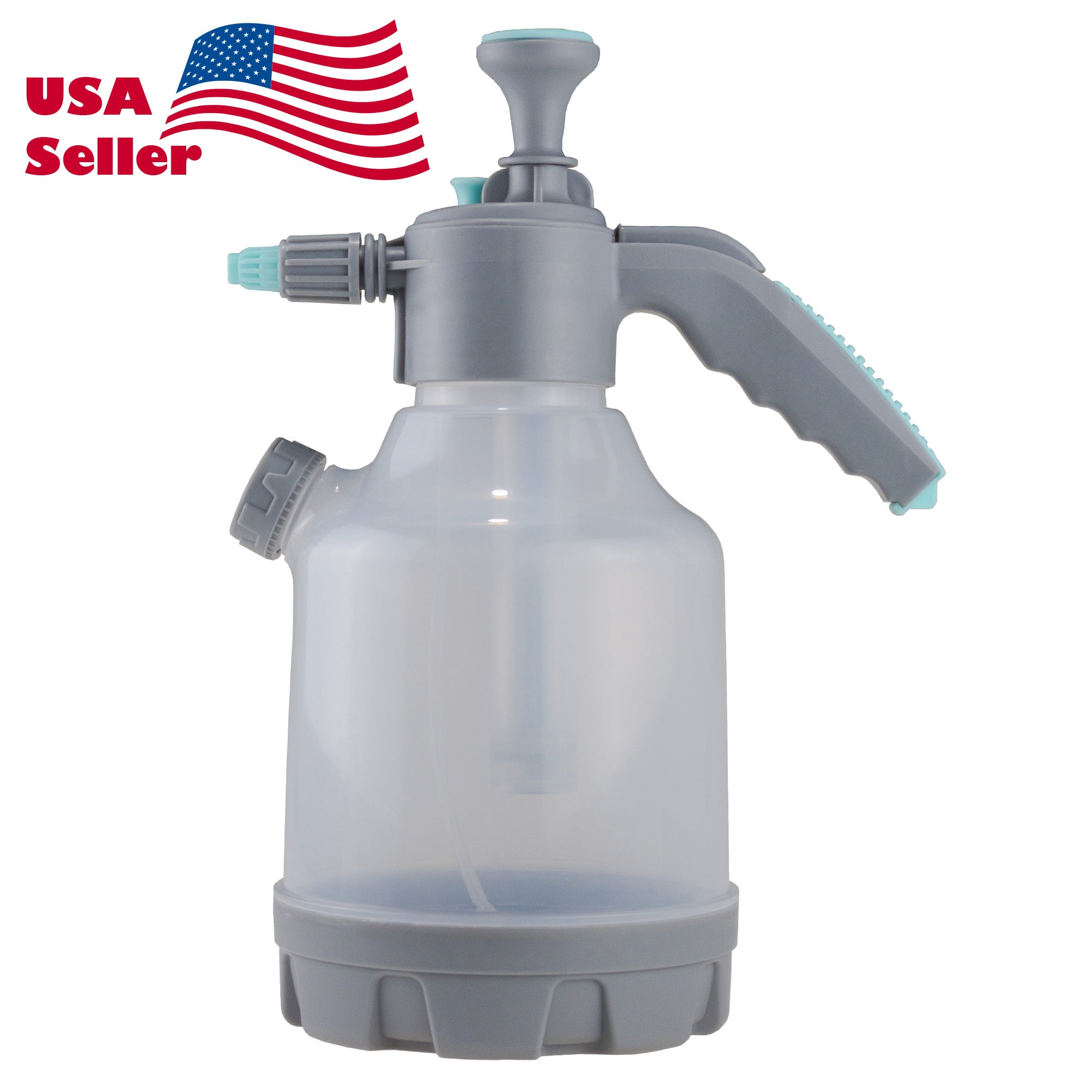 Manual Hand Pump Sprayer 3L White for Car Wash – Portable Pressure Spray Bottle for Auto Detailing, Wheels, Tires, and Window Cleaning - Mode D