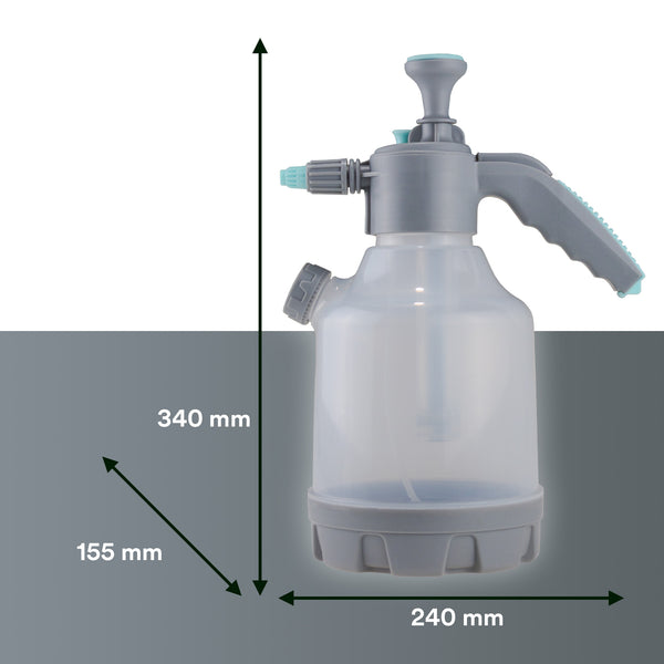 Manual Hand Pump Sprayer 3L White for Car Wash – Portable Pressure Spray Bottle for Auto Detailing, Wheels, Tires, and Window Cleaning - Mode D