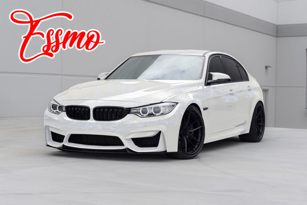 PET Marble Pearl Gloss White Blue Vinyl Wrap