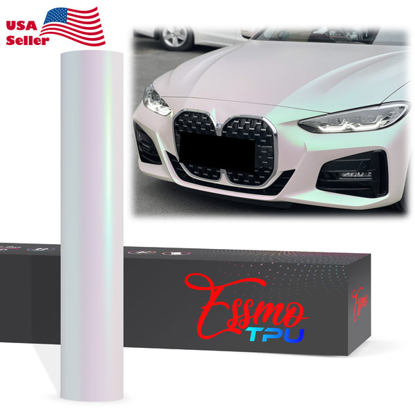Galaxy Dust Matte Aurora White Dry Apply PPF TPU Paint Protection Film