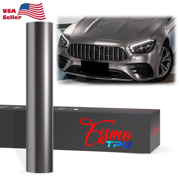 Liquid Metallic Antique Silver Dry Apply PPF TPU Paint Protection Film