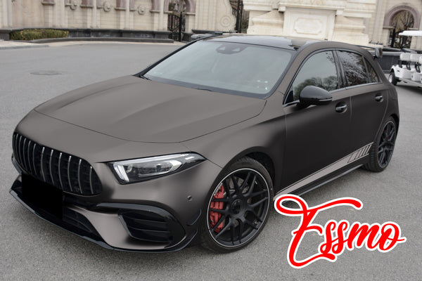 Matte Metallic Gunmetal Gray Dry Apply PPF TPU Paint Protection Film