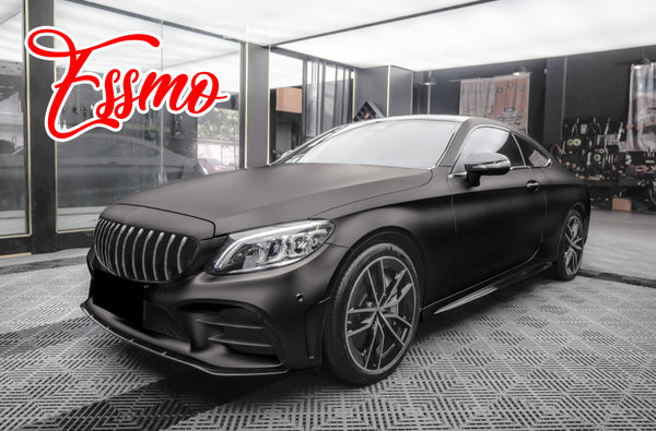 Matte Metallic Gunmetal Gray Dry Apply PPF TPU Paint Protection Film