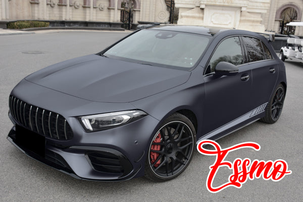 Matte Metallic Selenite Gray Dry Apply PPF TPU Paint Protection Film