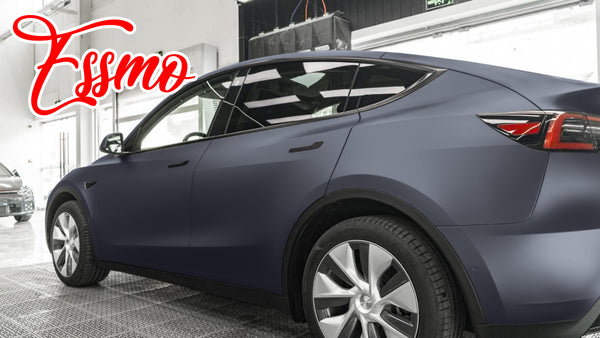 Matte Metallic Selenite Gray Dry Apply PPF TPU Paint Protection Film